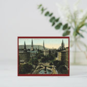 Victoria Square, Montreal  Briefkaart (Staand voorkant)