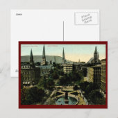 Victoria Square, Montreal  Briefkaart (Voorkant / Achterkant)