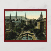 Victoria Square, Montreal  Briefkaart (Voorkant)