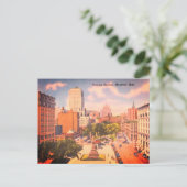 Victoria Square, Montreal, Quebec, Canada Briefkaart (Staand voorkant)