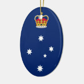 Victoria state badge - AUSTRALIA Keramisch Ornament (Links)