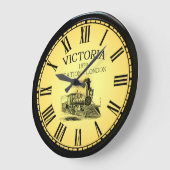 Victoria Station ~ London England ~ 1879 ~ Grote Klok (Hoek)