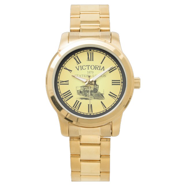 Victoria Station ~ London England ~ 1879 ~ Horloge (Voorkant)