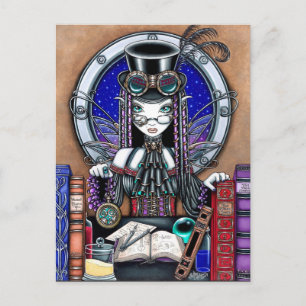 Victoria Steam Punk Faerie Briefkaart