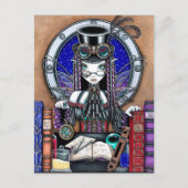 Victoria Steam Punk Faerie Briefkaart (Voorkant)