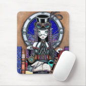 "Victoria" Steam Punk Faerie Mouspad Muismat (Met muis)