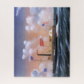 Victoria stoomboot 1859 legpuzzel (Verticaal)