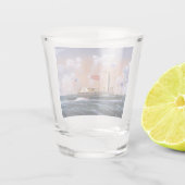 Victoria stoomboot 1859 shot glas (Achterkant)