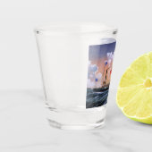 Victoria stoomboot 1859 shot glas (Links)