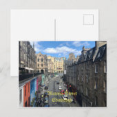 Victoria Street, Edinburgh Briefkaart (Voorkant / Achterkant)