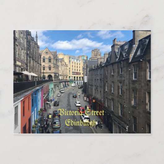 Victoria Street, Edinburgh Briefkaart (Voorkant)