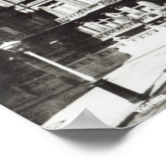 Victoria Street, Londen c.1900 Poster (Hoek)