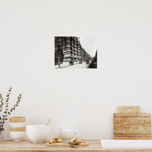 Victoria Street, Londen c.1900 Poster (Keuken)