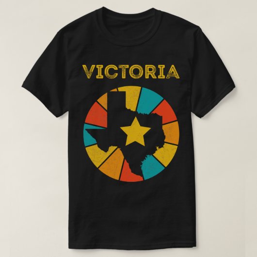 Victoria Texas  Nestress Souvenir 1 T-shirt (Design voorkant)