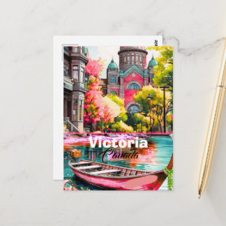 Victoria Travel Art Postcard, Travel Art Postcard, Briefkaart