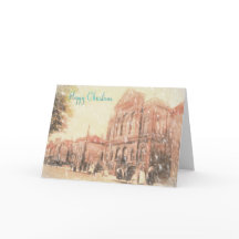 Victoria van Tamworth de Kerstkaart van Road