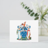 Victoria Wapenmunt Briefkaart (Staand voorkant)