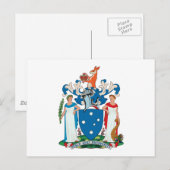 Victoria Wapenmunt Briefkaart (Voorkant / Achterkant)