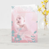 Victoria-Wings, gefeliciteerd! Kaart (Gele Bloem)