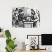 Victoria Woodhull Poster (Thuiskantoor)