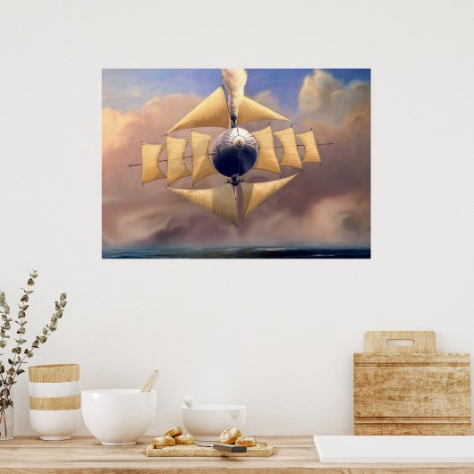 Victoriaaninkomsten Poster (Keuken)