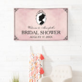 Victoriaans 60s Cameo-Vrijgezellenfeest Spandoek (Insitu)