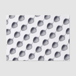 /Victoriaans aardbeiengravering Tissuepapier