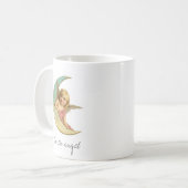  Victoriaans aarde Angel Moon Girl Koffiemok (Voorkant links)