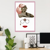 Victoriaans abstract poster steampunk VANAF 14.99 (Thuiskantoor)