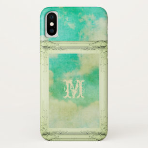 Victoriaans afbeelding lijst sky wolk schilder ele Case-Mate iPhone case