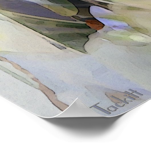 Victoriaans afdrukken poster (Hoek)