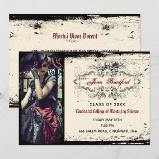  Victoriaans Afstuderen Kaart