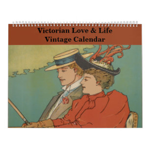 Victoriaans agenda voor Liefde en Leven  Kalender