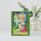 Victoriaans Angel Art over Kaarten, Briefkaarten (Staand voorkant)