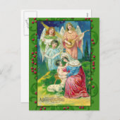 Victoriaans Angel Art over Kaarten, Briefkaarten (Voorkant / Achterkant)