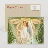 Victoriaans Angel Briefkaart (Voorkant / Achterkant)