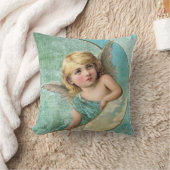 Victoriaans Angel en Moon Kussen (Deken)
