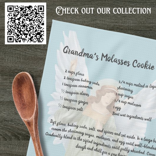  Victoriaans Angel Keepsake Recept Theedoek