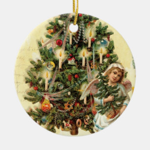 Victoriaans  Angel kerstboom Ornament