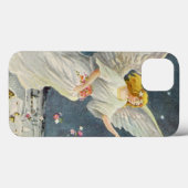 Victoriaans Angel met sterren voor kerstmis met st Case-Mate iPhone Case (Achterkant (horizontaal))