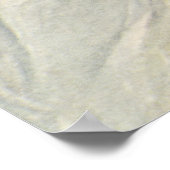 Victoriaans Angel met sterren voor kerstmis met st Poster (Hoek)