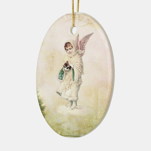 Victoriaans Angel Ornament (Links)