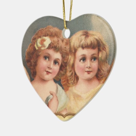 Victoriaans Angel Ornament (Links)