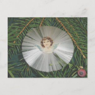 Victoriaans Angel Ornament Briefkaart dat door de