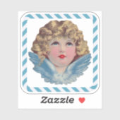 Victoriaans Angel Sticker (Vel)