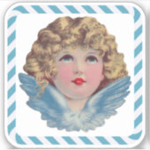 Victoriaans Angel Sticker (Voorkant)