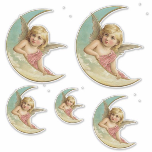  VICTORIAANS ANGEL STICKER COLLECTIE (Voorkant)