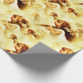  Victoriaans Angelic Angel Pattern Cadeaupapier (Hoek)