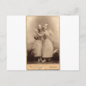 Victoriaans Angels Briefkaart (Voorkant)