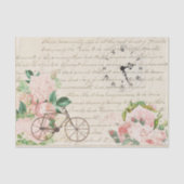  Victoriaans Antiek betegelontvlek Tissuepapier (Voorkant)